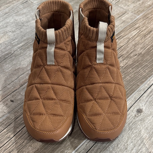 Teva Women's Size 7 ReEmber Mid Lion Tan Brown Ankle Boots - Picture 4 of 7